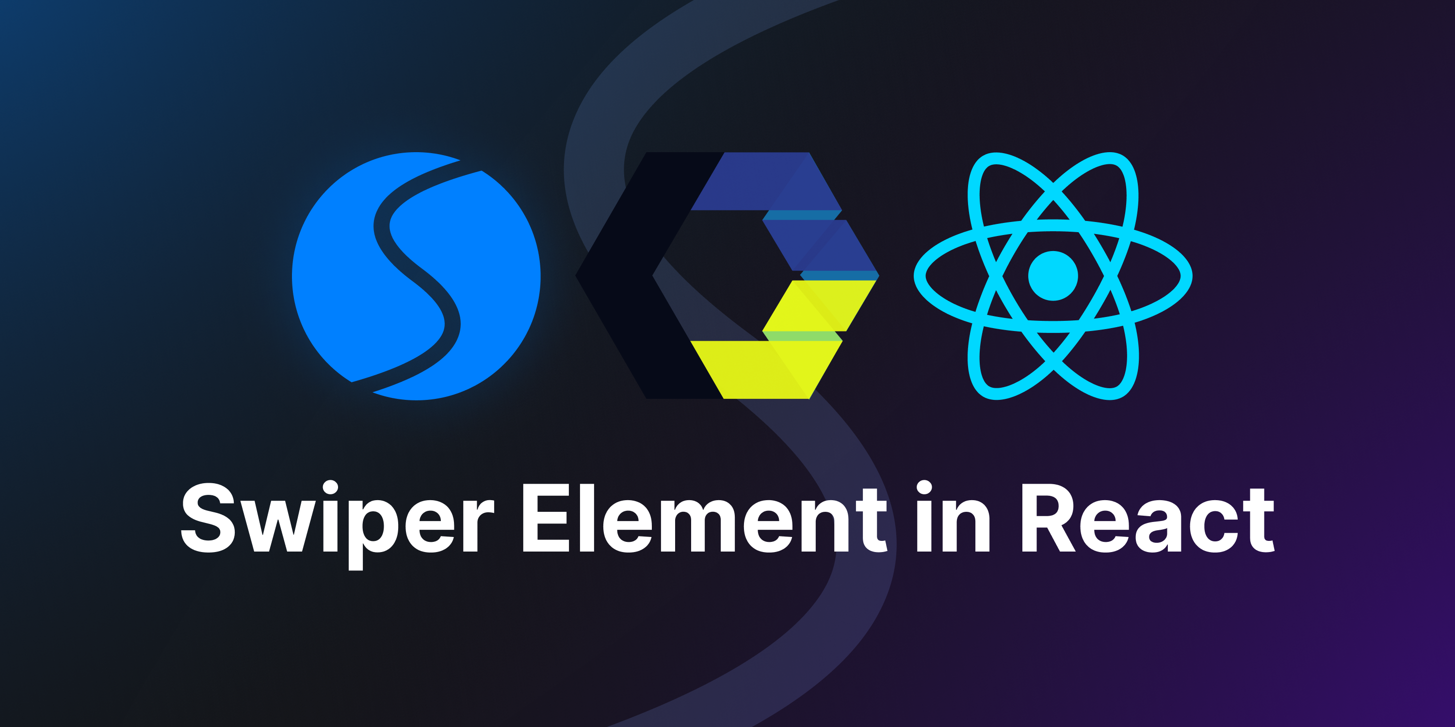 Using Swiper Element In React